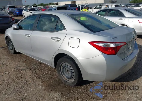 2015 Toyota Corolla Le из США, поврежденный, VIN 5YFBURHE8FP295493